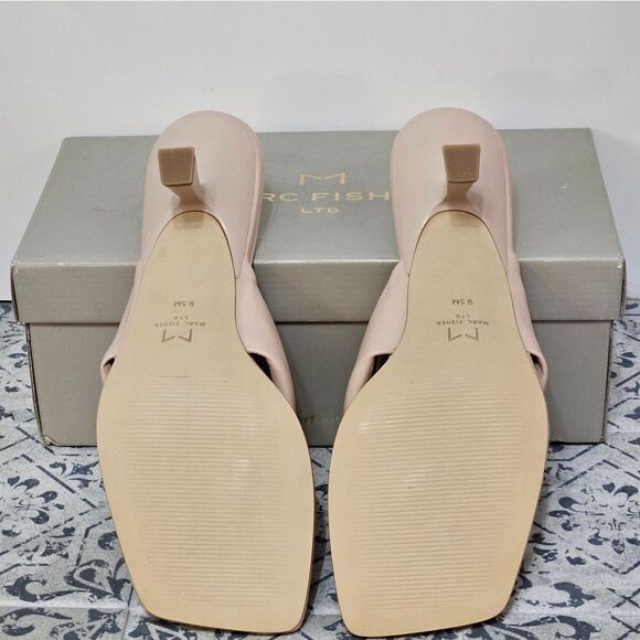 Marc Fisher, Womans, Leather Heeled Sandals. NIB/Size 9.5 - Picture 6 of 7